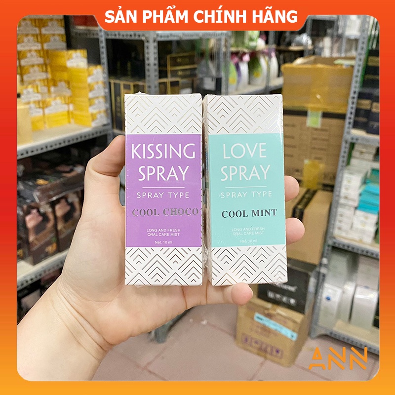 [Chính hãng] Xịt thơm miệng Kissing Spray Love Spray Cool Mint  Qlady - Mỹ phẩm TQ-Group