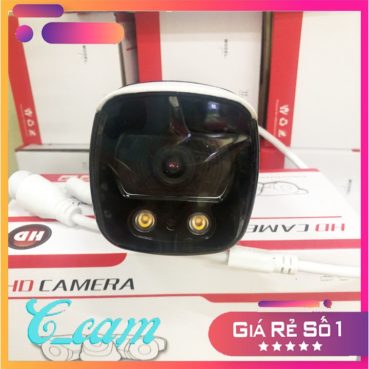 Camera IP 3.0 MP Full clor quay đêm có màu