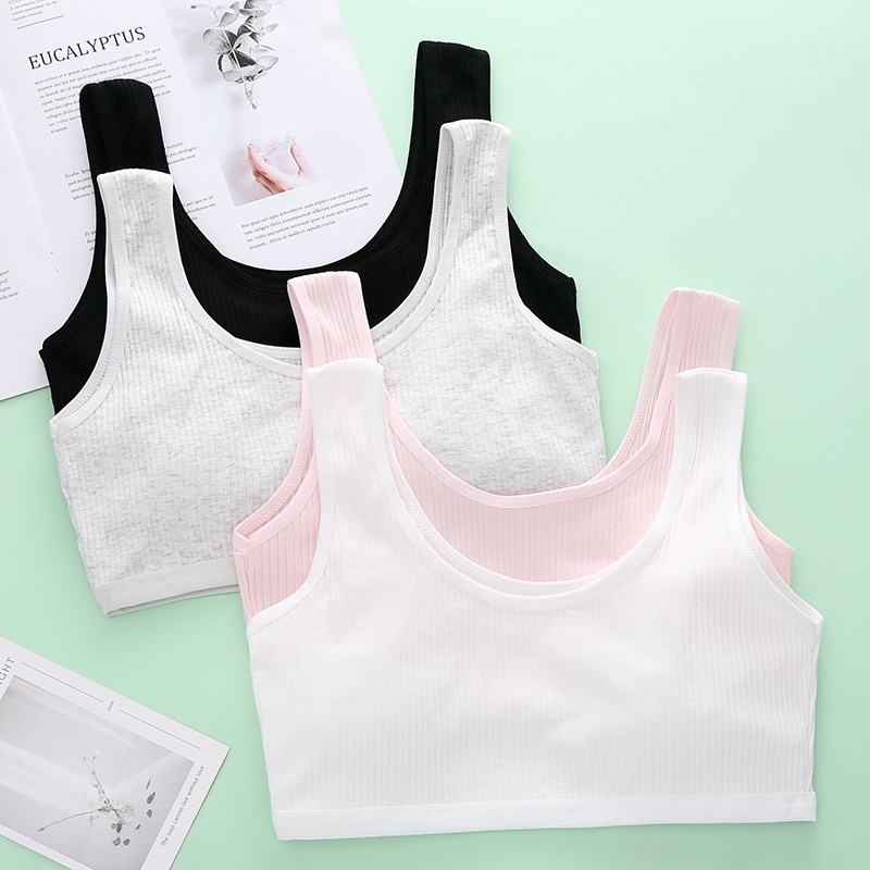 Áo Lót Cotton Mỏng Thời Trang Mùa Hè Dành Cho Bé Gái 9-12 Tuổi