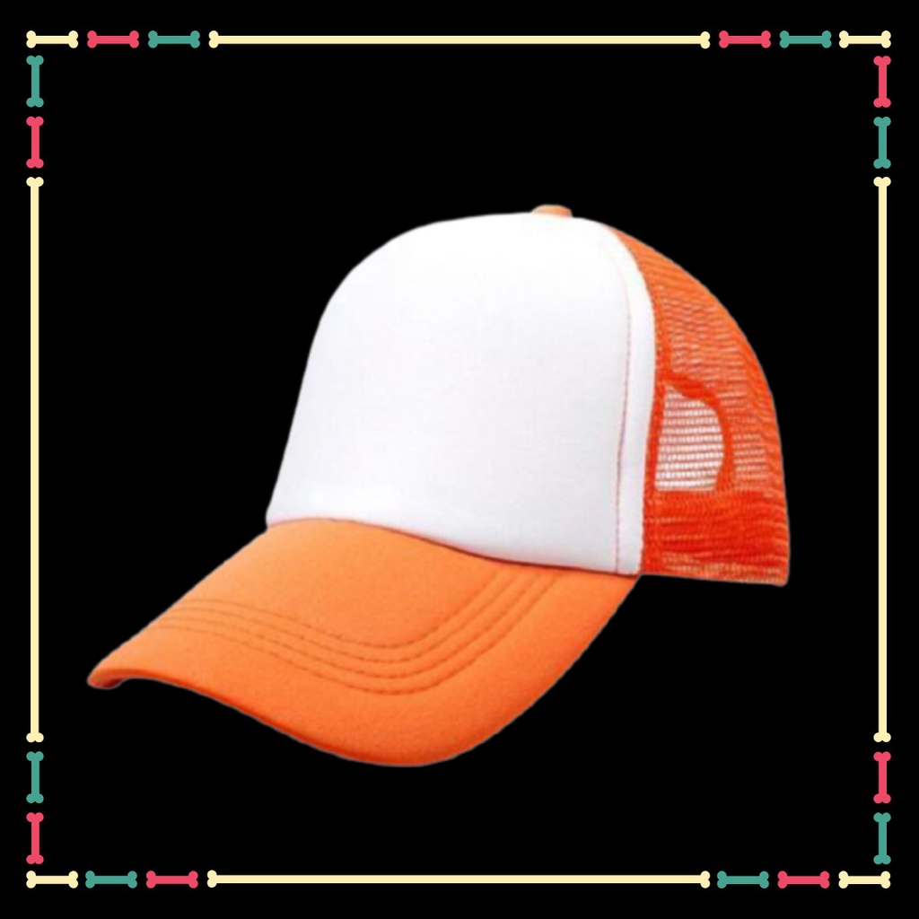 Phôi Mũ Nón lưỡi trai in nhiệt in logo in hình ảnh đội nhóm theo yêu cầu có size người lớn, trẻ em