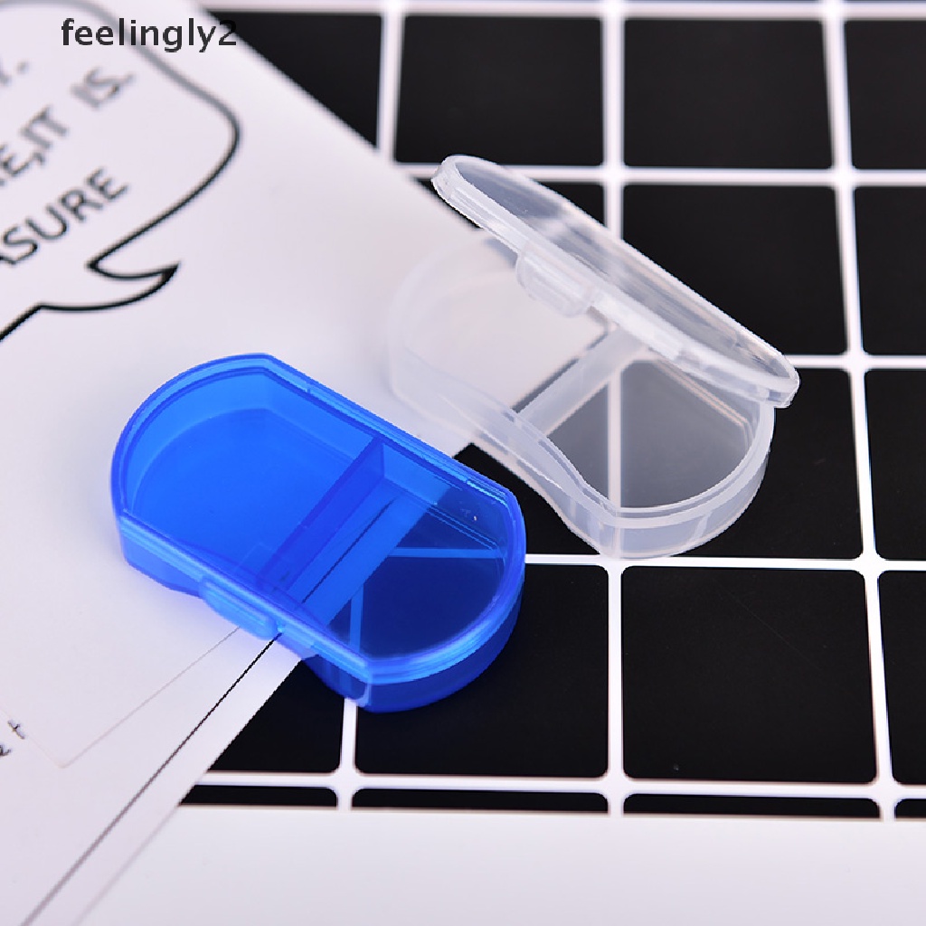 [Hàng mới về] Hộp nhựa đựng thuốc tạm thời an toàn cho sức khỏe tiện lợi