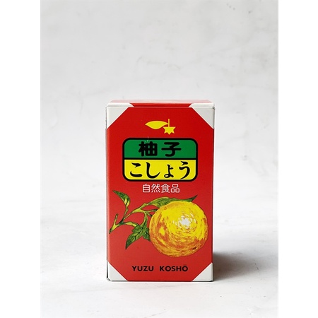 Sốt Tiêu &amp; Quýt Đỏ Yuzu Kosho Red 80G (Chai)