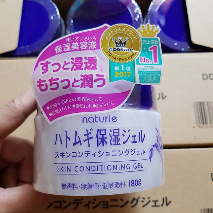 Kem Dưỡng Da Ý Dĩ Naturie Skin Conditioning Gel Nhật Bản 180 và 300g