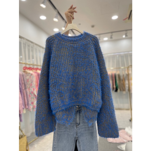 Áo len kiểu dáng rộng rãi cho nữ mặc khi đi ra ngoài 2021 | BigBuy360 - bigbuy360.vn
