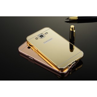 Ốp lưng tráng gương J5 2015 màu vàng - Đủ 4 màu