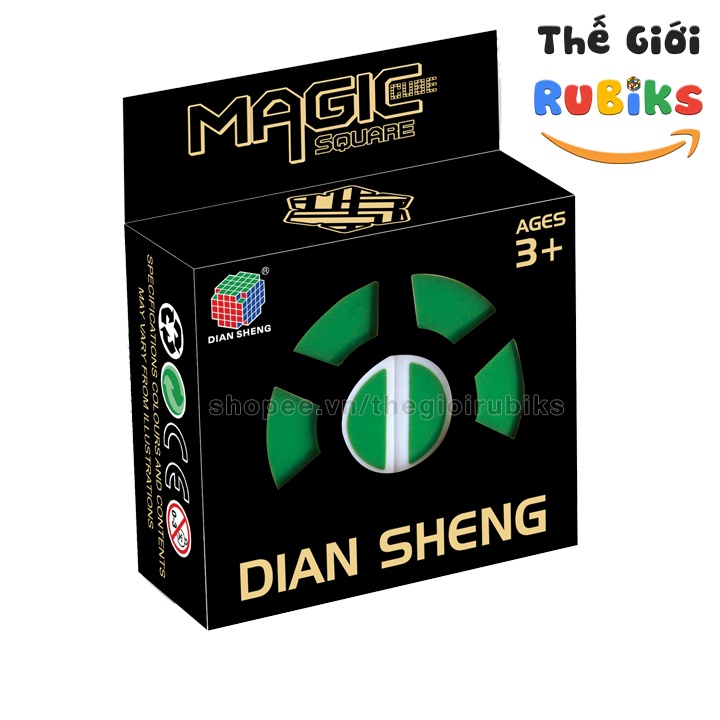DianSheng Magic Dart Hexagram 2 Layer Super Square 1 Star Cube Siêu Khó Đồ Chơi Giáo Dục Trí Tuệ Thông Minh