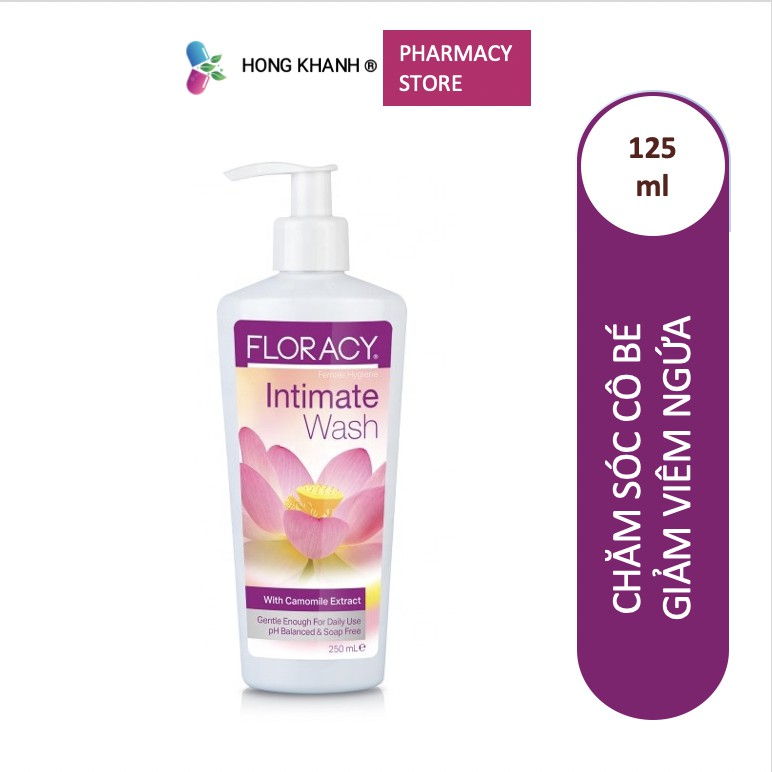 dung dich ve sinh phu nu Floracy intima 125ml