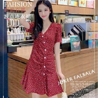 Đầm voan chấm bi xinh xắn dành cho nữ