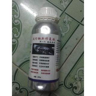 dung dịch hóa chất đánh bóng đèn pha