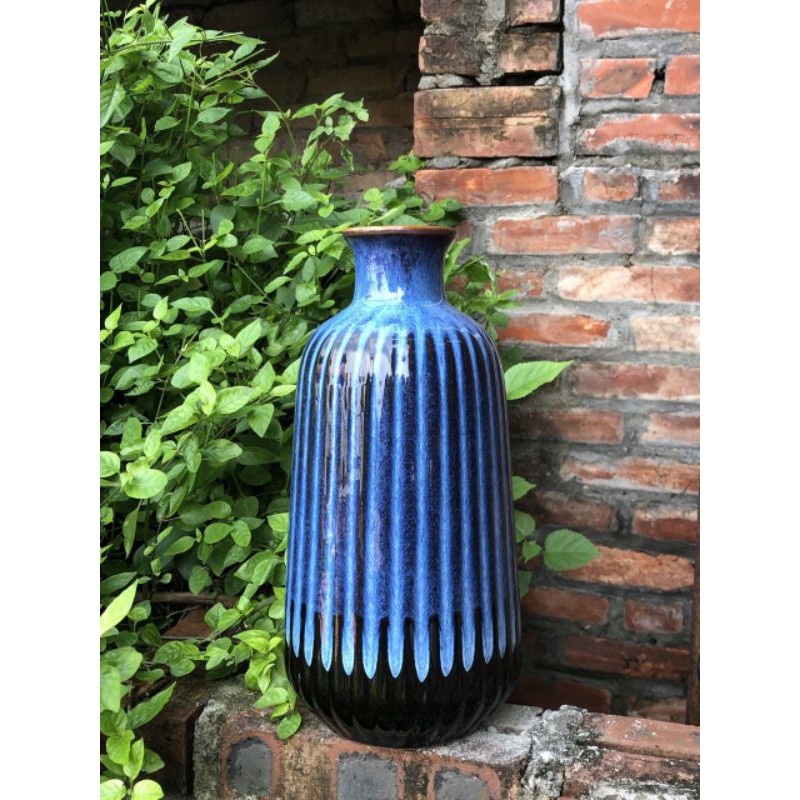 Lọ hoa lá dứa H34cm