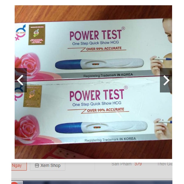 BÚT THỬ THAI POWER TEST NHANH VÀ CHÍNH XÁC