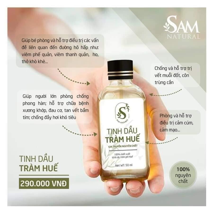 Tinh dầu tràm Huế - Sam natural