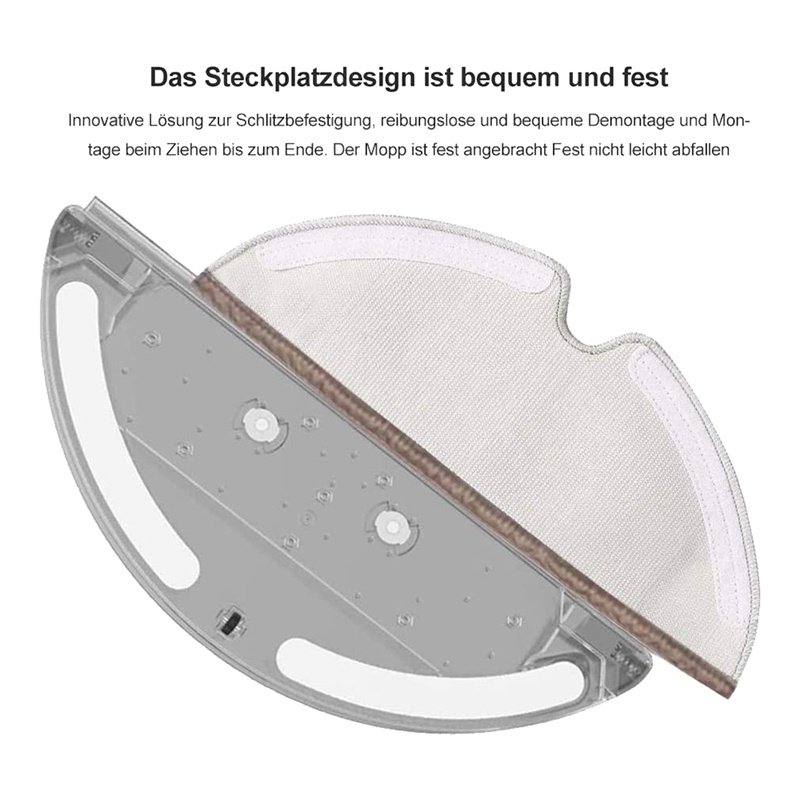 Giẻ Lau Thay Thế Dành Cho Máy Hút Bụi Xiaomi Roborock S5 MAX S50 S55 Roborock S6 S6 MAXV