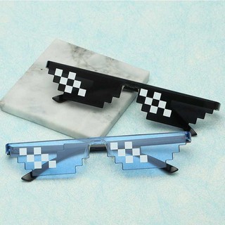 Mắt kính mosaic pixel minecraft cho trẻ em