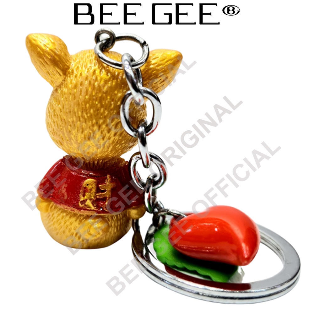 Móc khóa dùng làm quà tặng giáng sinh Noel và tết + MK HEOMAYMAN4D1 siêu cute BEE GEE