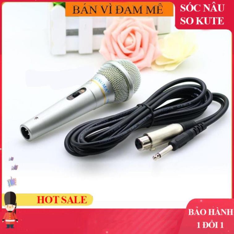 ✔️  Micro Karaoke Chống Hú, Độ nhạy - hút âm cao - TOP Mic Hát Karaoke mẫu mới bán chạy nhất 2020