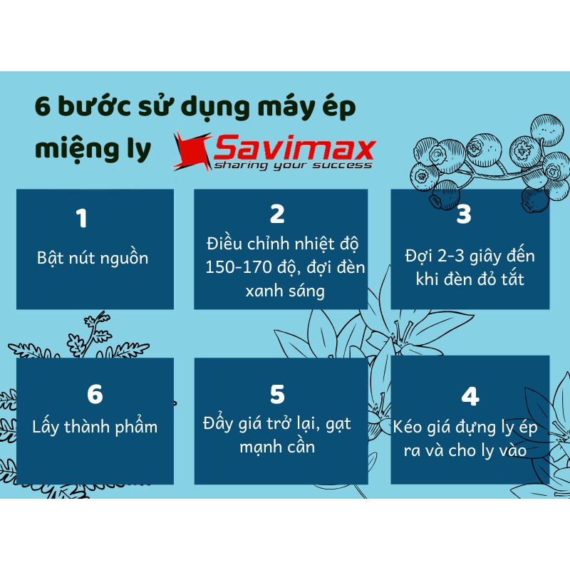 Máy ép miệng ly tặng 01 cuộn màng ép 1000 ly C25