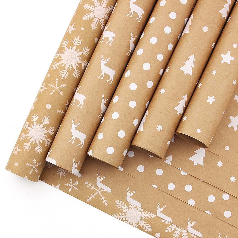 Giấy Gói Quà Giáng Sinh / Năm Mới Handmade DIY