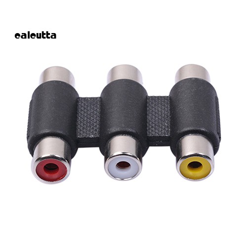 Đầu Nối Dây Cáp Âm Thanh Hình Ảnh 3 Rca Av