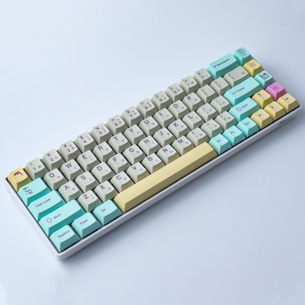 GMK Simulated Dream Keycap 164 Phím PBT Dye-Thăng hoa Keycaps Cherry Profile Nhật Bản Keycaps cho Cherry Gateron MX Công tắc bàn phím cơ