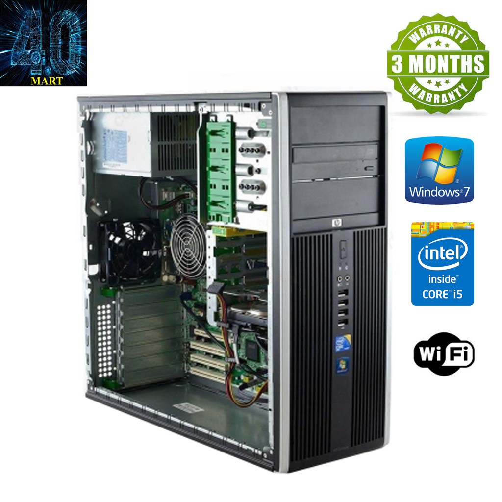Máy tính đồng bộ- HP Compaq 8200 Elite CMT/I7-2600/i5-2400/i3-2100/4GB/250GB -thùng máy văn phòng