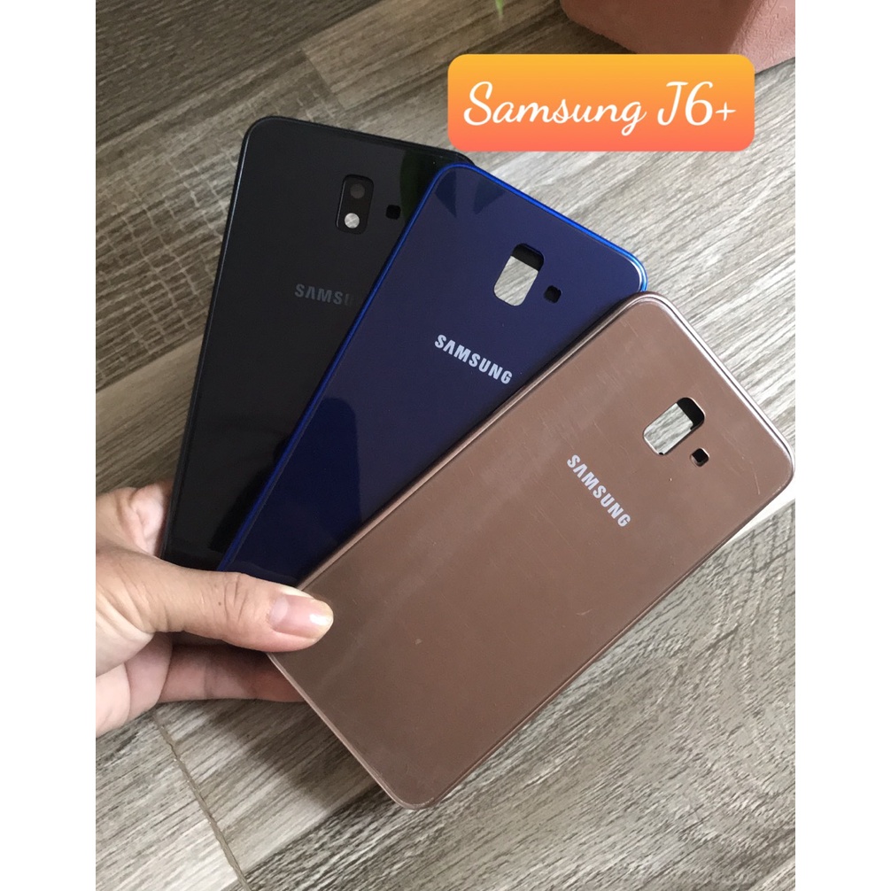 Vỏ bộ J6 Plus / J6+ Samsung (gồm lưng ,sườn ,phím bấm )