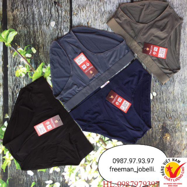 Freeman Quần sip nam MS  6058,Cty89k-shop bán 58k, sịp thông hơi phối thun lạnh