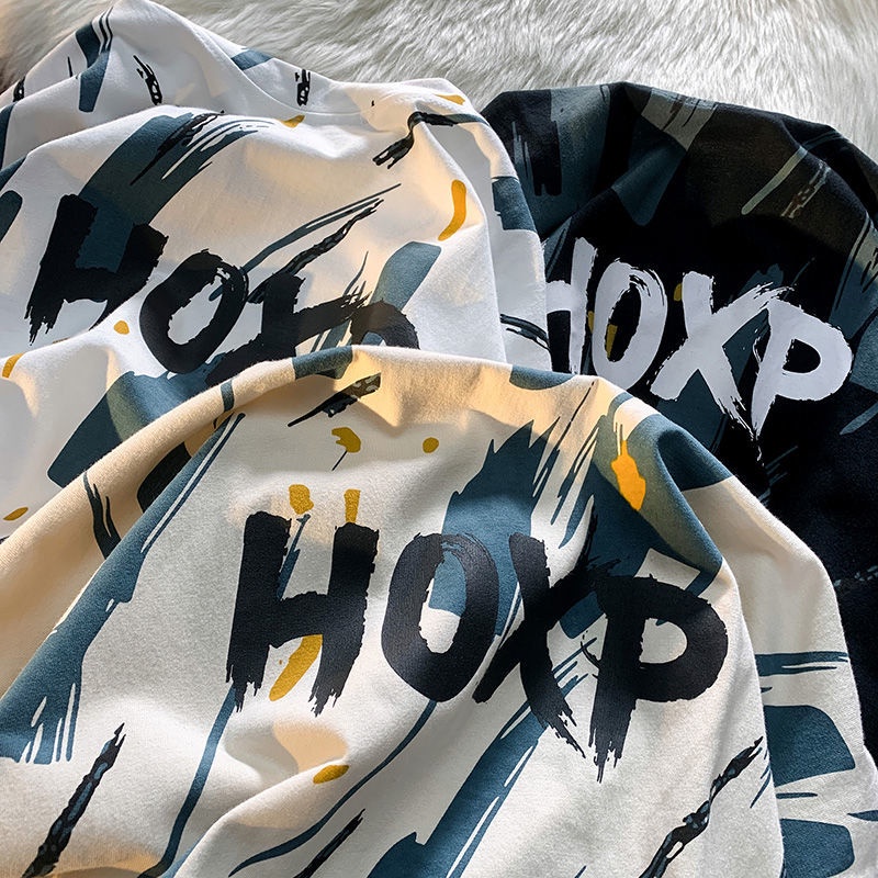 Áo Thun Tay Ngắn Dáng Rộng Phong Cách Hip Hop Thời Trang Mùa Hè Cho Nữ