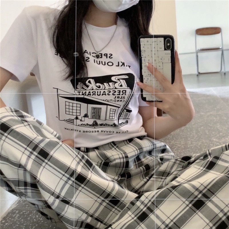 Áo Thun Ngắn Tay Lưng Cao Phong Cách Retro Mỹ Thời Trang Mùa Hè 2022 Mới Cho Nữ