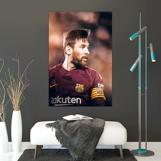 Decal Dán Tường Chủ Đề Cầu Thủ Messi Kích Thước 40*60cm Trang Trí Quán Cà Phê , Quán Game , Quầy Bar