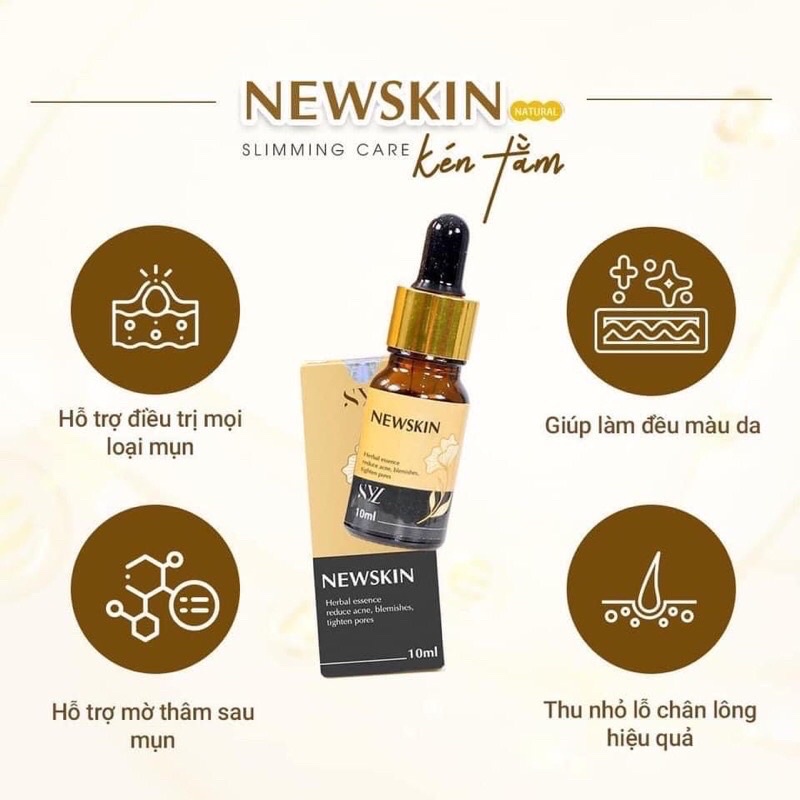 DƯỠNG DA NGỪA MỤN VÀ TRẮNG MỊN DA HIỆU QUẢ  NEWSKIN