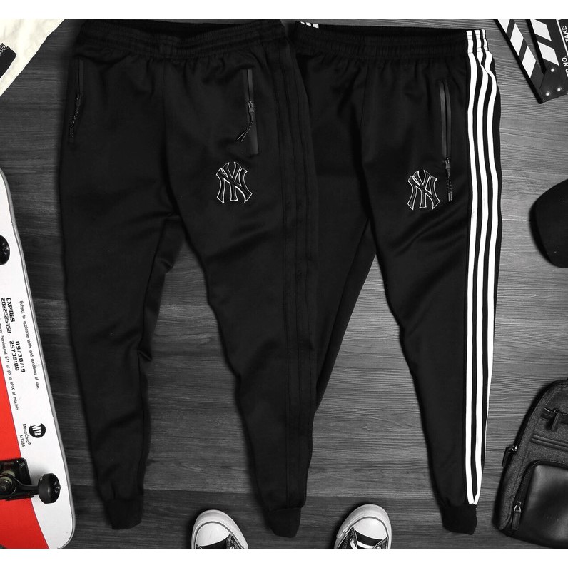 [Jogger] co giãn 100%- 3 sọc - dây khóa chắc chắn - cam kết đổi trả 100%