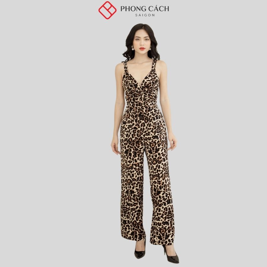 Jumpsuit thiết kế hoạ tiết - Phong Cách SAIGON