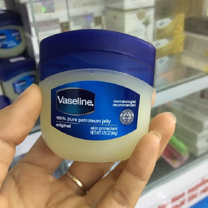 Sáp Dưỡng Ẩm Vaseline 49g Original 100% White Petrolatum