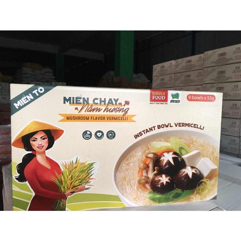 Miến Chay Nấm Hương Tô - SIMPLYFOOD