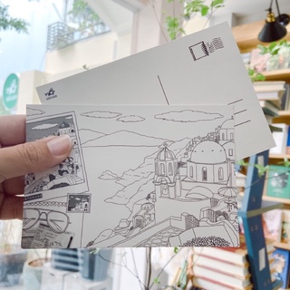 Postcard tô màu (mẫu ngẫu nhiên) (Nhã Nam HCM)