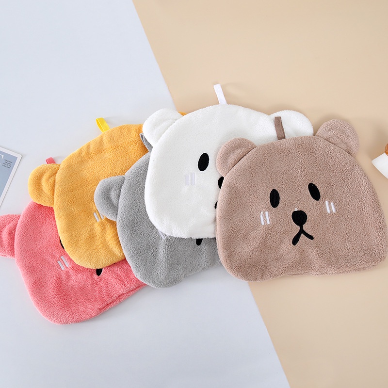 PVN48351 Khăn Lau Tay Nhà Bếp Hình Gấu Cao Cấp Giá Rẻ