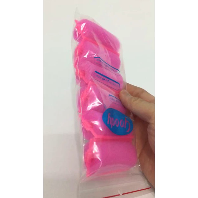 Bộ 6 lô cuốn tóc loại đẹp ( có mút )