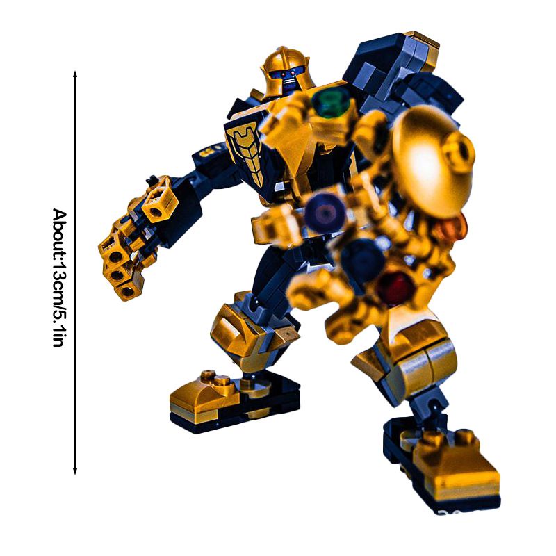 Mô Hình Đồ Chơi Lắp Ráp Nhân Vật Siêu Anh Hùng Marvel Spiderman Peter Parker Captain America Hulk Iron Man Thanos Miles Morales