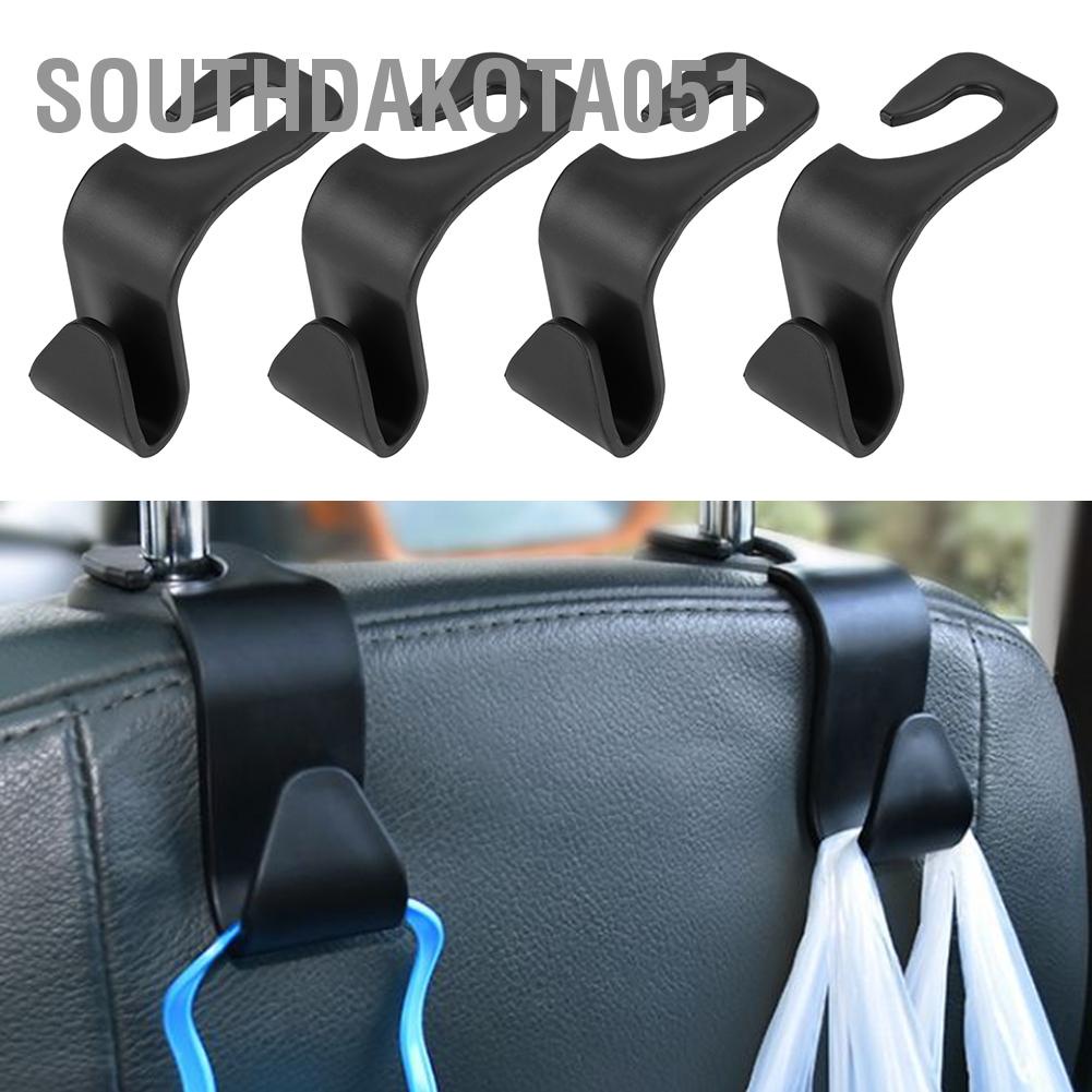 Southdakota051 Multi-Purpose Car Interior Seat Back Hook Hanger Vehicle Headrest Rear Rack Bag Holder