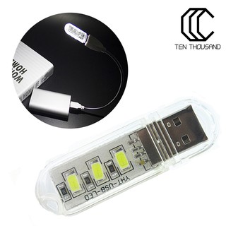 Đèn LED đọc sách đầu cắm USB cho pin sạc dự phòng / máy tính