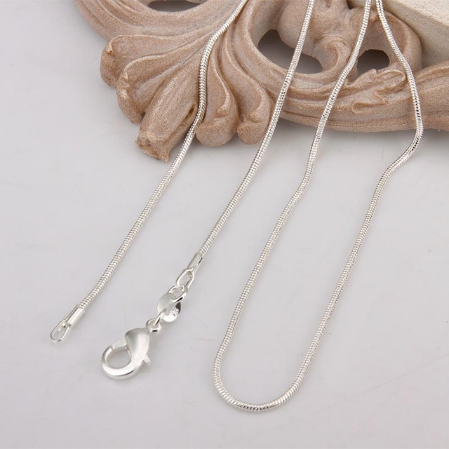 Dây chuyền bạc 925 sợi mì