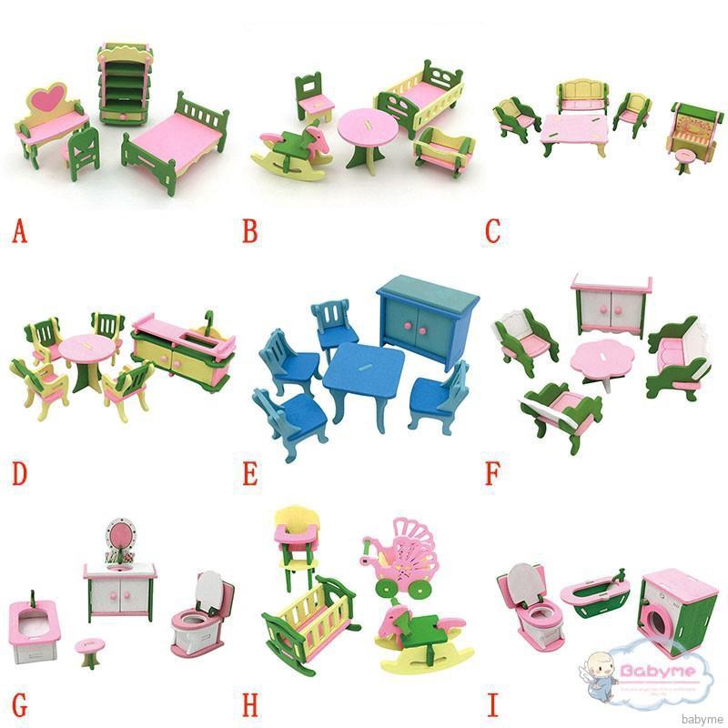 Mini simulation small furniture children play house kitchen toys