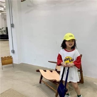 đầm thun dáng suông