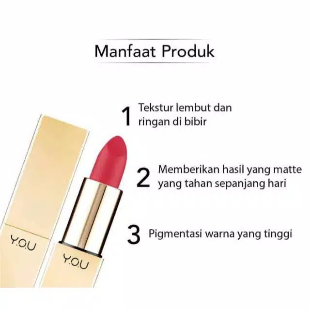 (hàng Mới Về) Son Lì Y.o.u Chính Hãng 100% | BigBuy360 - bigbuy360.vn