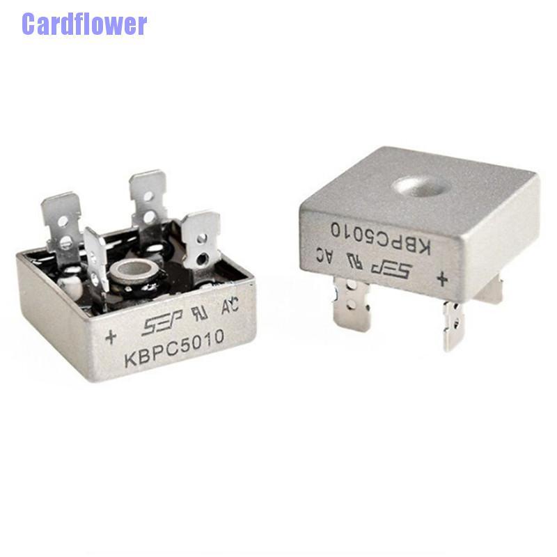 Bộ chỉnh lưu cầu đơn bằng kim loại chất lượng cao 50A 1000V