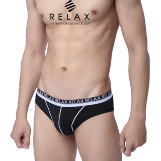 Quần lót nam cotton Relax RLU060, quần sịp tam giác cotton 4 chiều thấm hút tốt, mềm mịn, thông hơi, khử mù