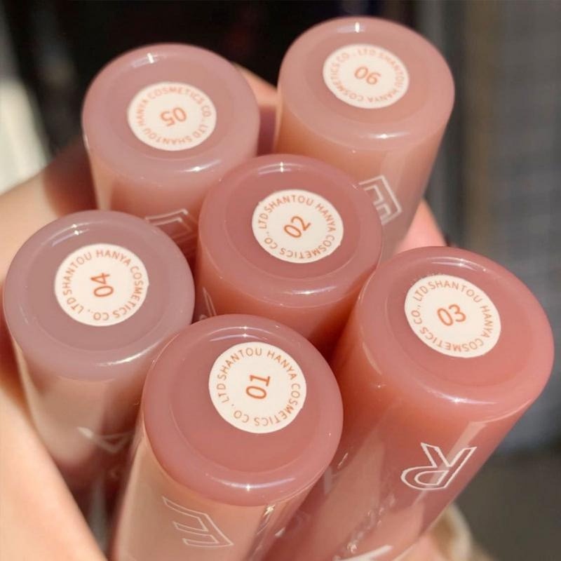 Son Bóng Hiệu Ứng Gương Màu Cam Dưỡng Ẩm Lâu Trôi Không Thấm Nước