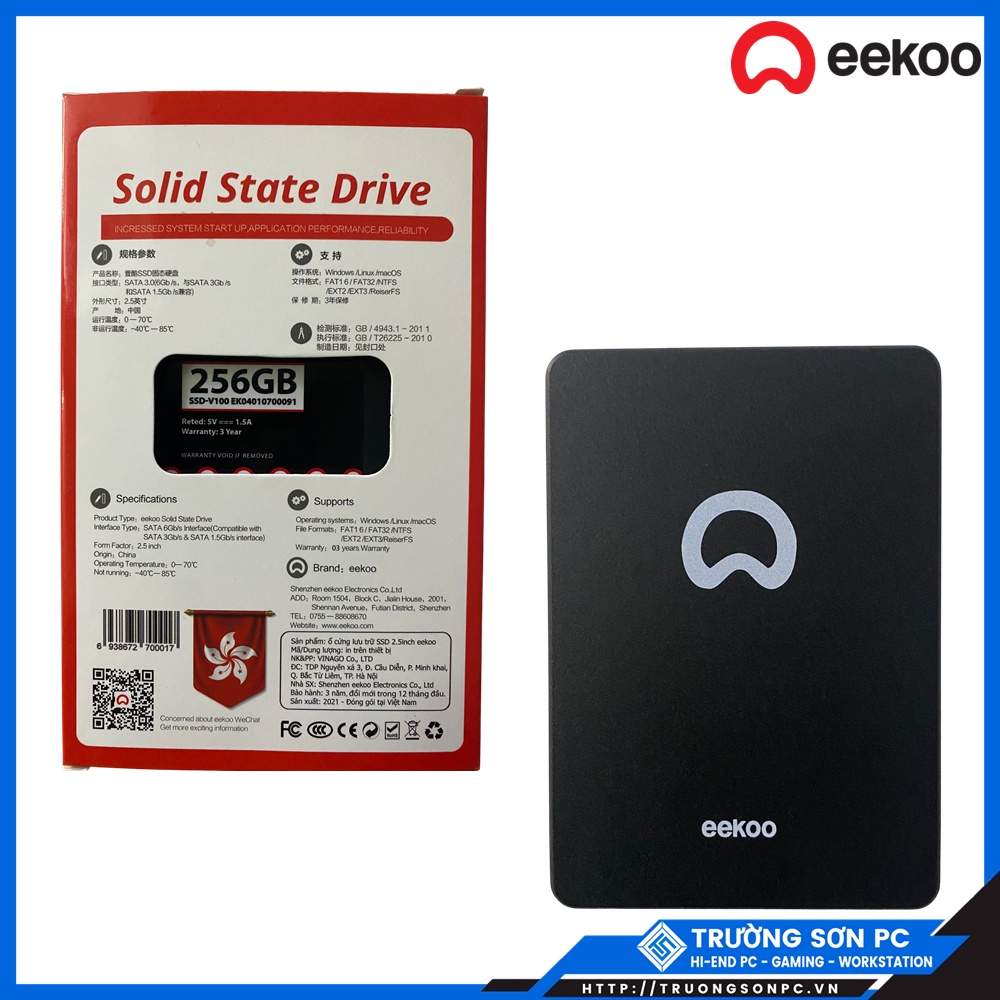 SSD EEKOO 256GB 240GB 120GB 128G | Chính Hãng Bảo Hành 36 Tháng