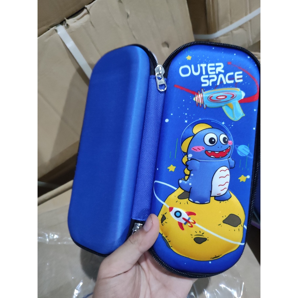 Hộp đựng bút nhiều ngăn cho bé 3d tiện lợi để được nhiều đồ dùng học tập Bibyshop